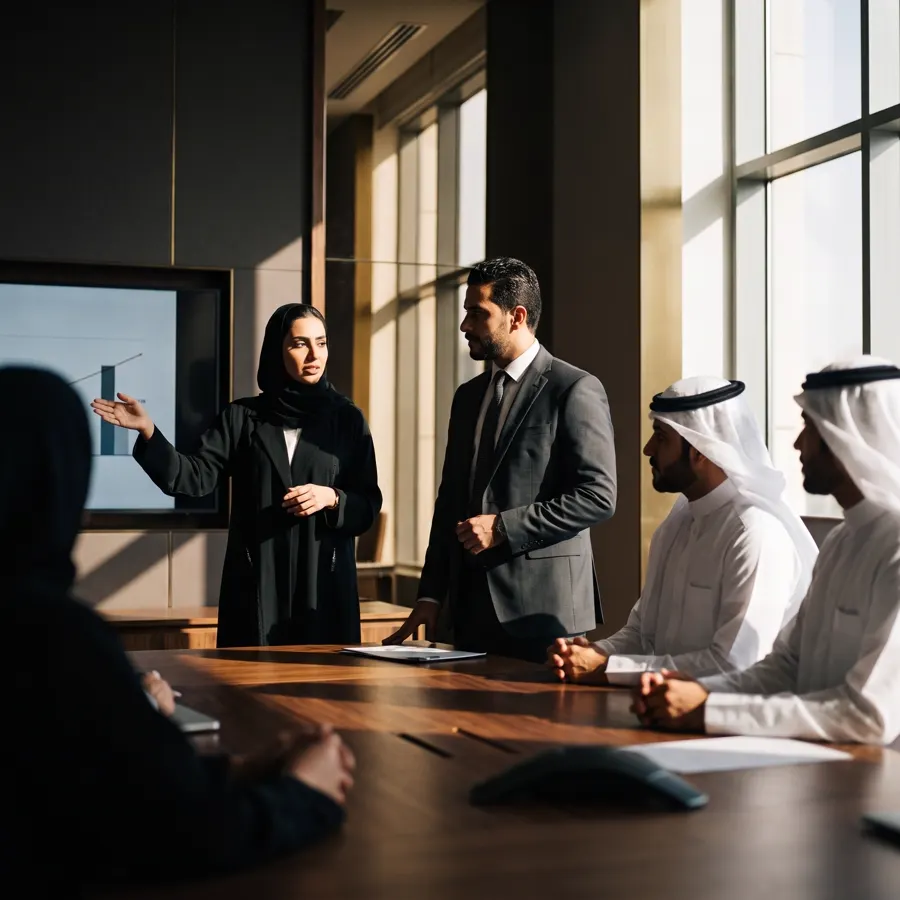 اجتماع مجلس إدارة تنفيذي لجاهزية أرامكو